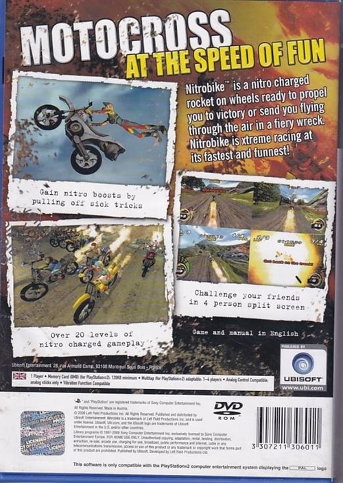 Nitrobike - PS2 (B Grade) (Genbrug)